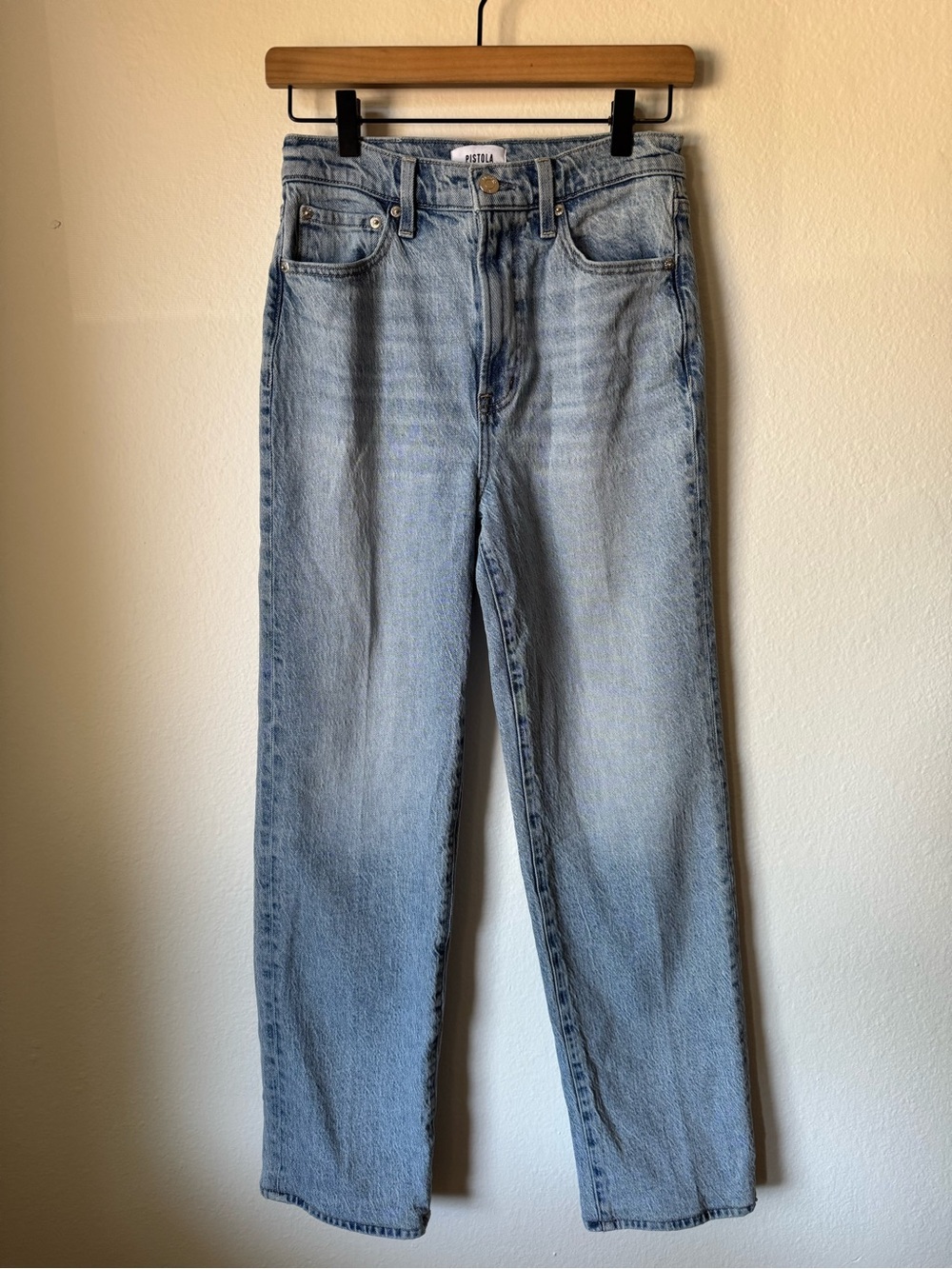 Pistola | High Rise Cassie Straight Jeans - Picture 2 of 7